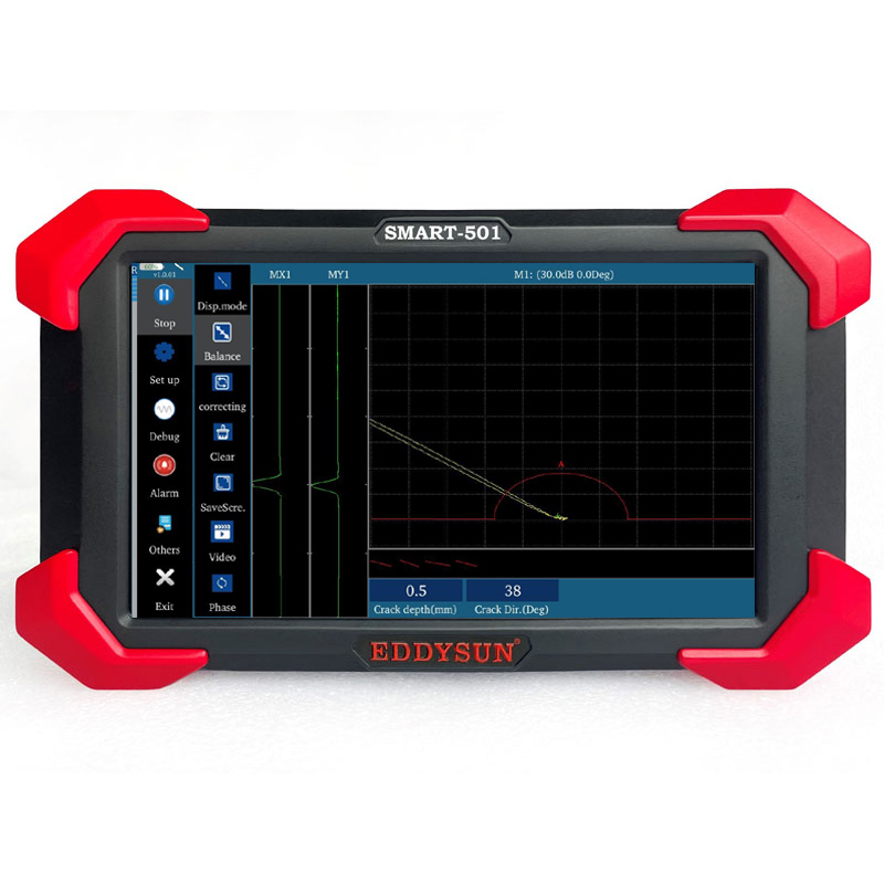 Eddy current weld inspection